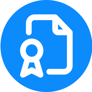Ícone de certificado